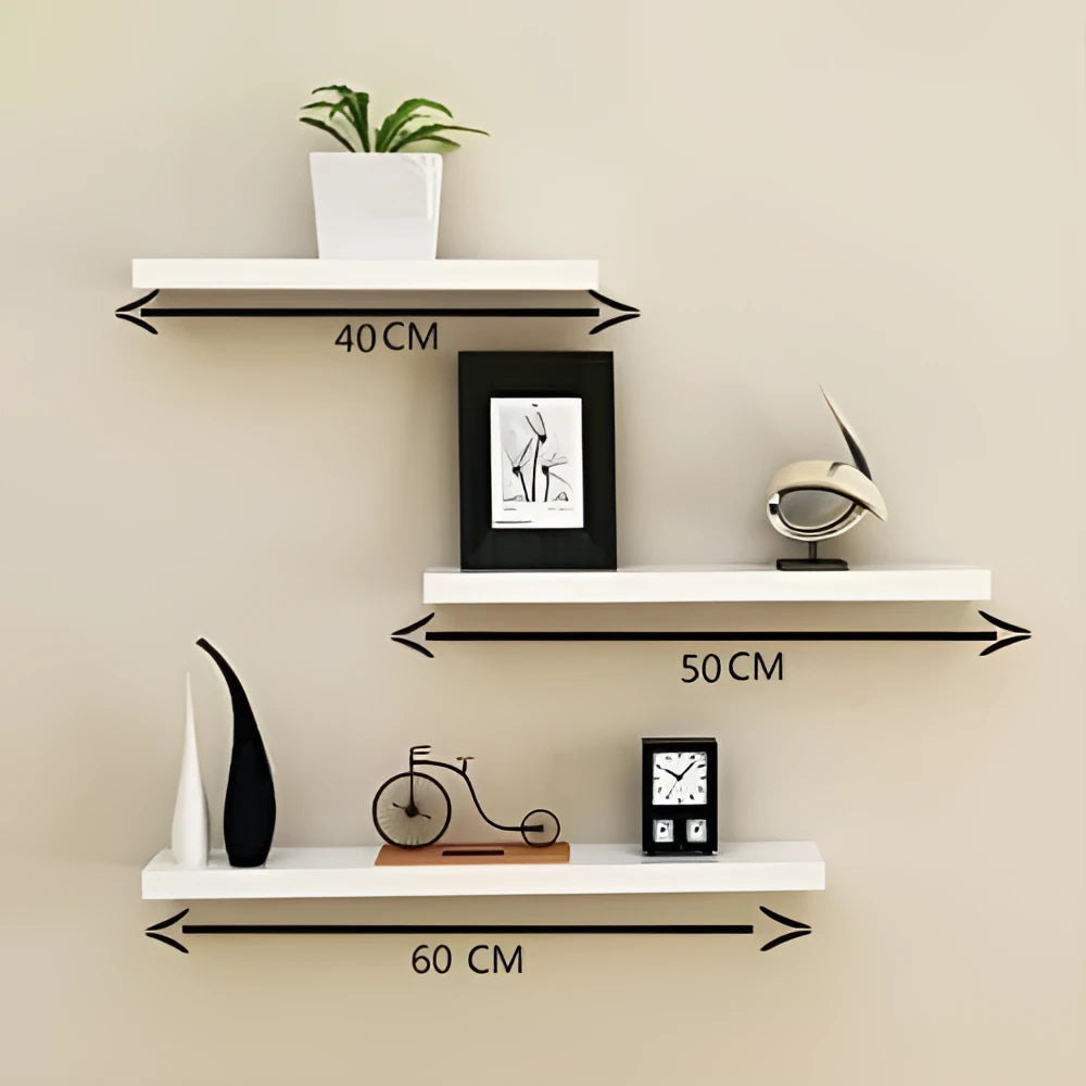 Wall Decor Shelves - 3 Piece Elegant
