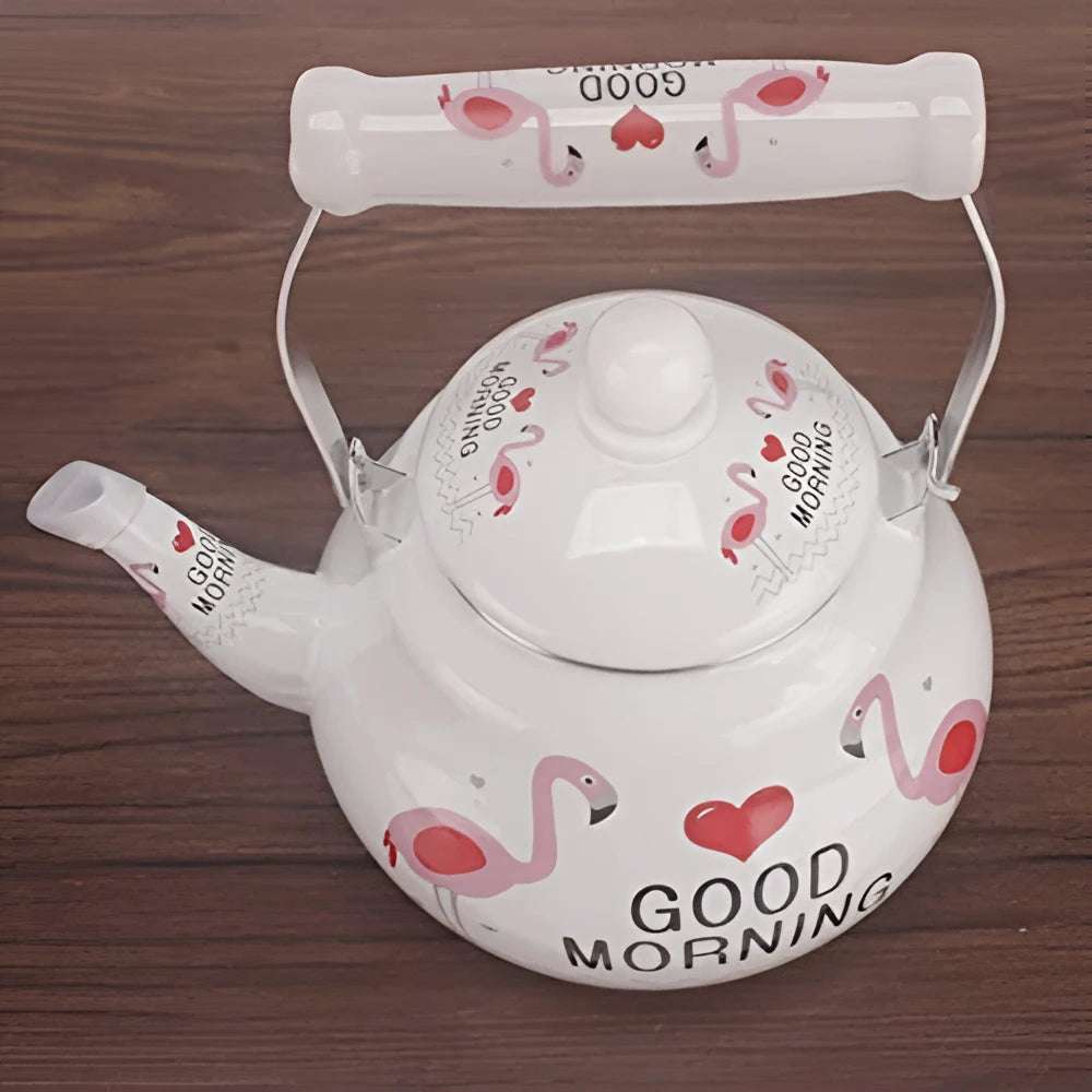 tea pots for stove top kettle stovetop whistling tea kettle tea kettle for stove top ZHANGDONG Traditional Retro Enamel Teapots 1.5L/2L/2.5L,Kettle Stovetop,Fast and Even Heat.Suitable Stoves: Gas Sto