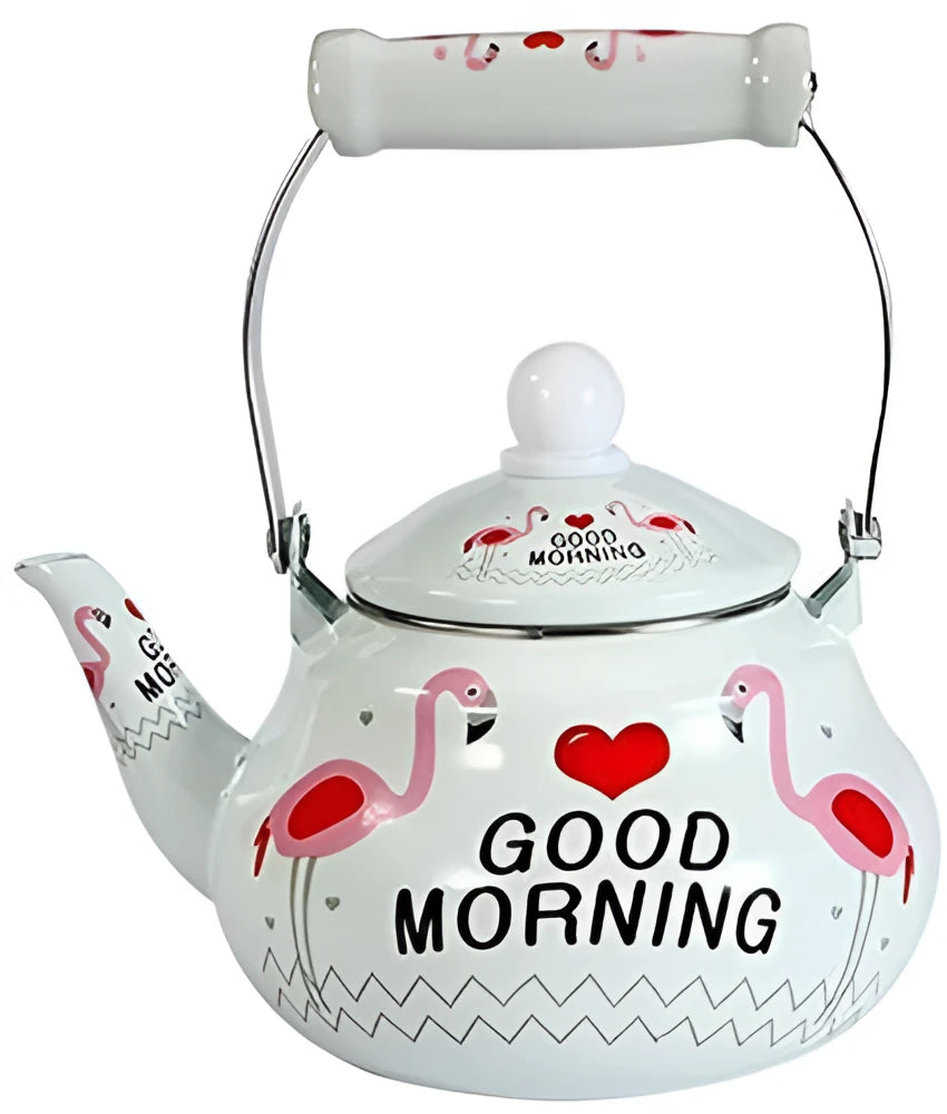 tea pots for stove top kettle stovetop whistling tea kettle tea kettle for stove top ZHANGDONG Traditional Retro Enamel Teapots 1.5L/2L/2.5L,Kettle Stovetop,Fast and Even Heat.Suitable Stoves: Gas Sto