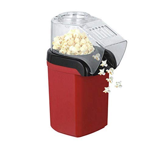 MINI Fast Hot Air Popcorn Popper Machine No Oil Popcorn MakerIdeal for Watching Movies and Holding Parties in Home Healthy Hot Air Popcorn Popper