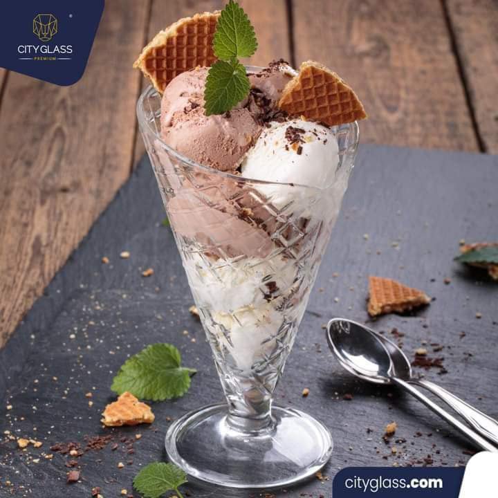 Ice Cream Glass Mug Set of 6