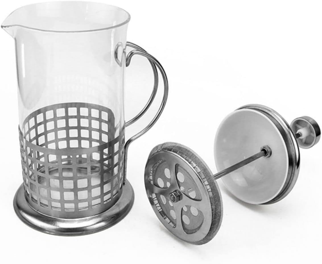 French Coffee Maker Pressure French Press Stainless Steel And Glass 600 Ml