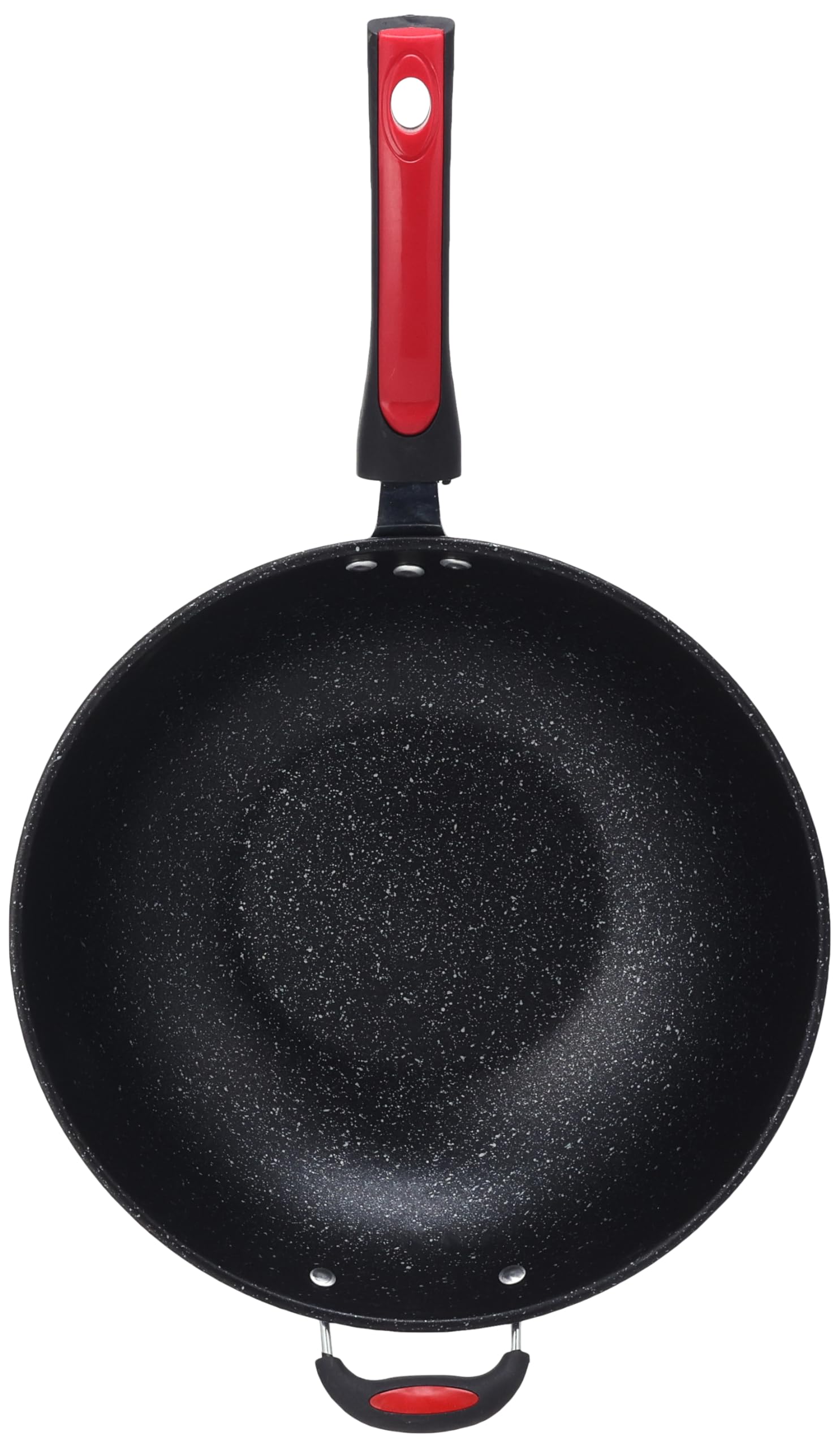 Granite Deep Frying Pan 32cm with Two Handles