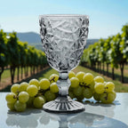 Vintage 6-Piece Set of Glossy Glasses