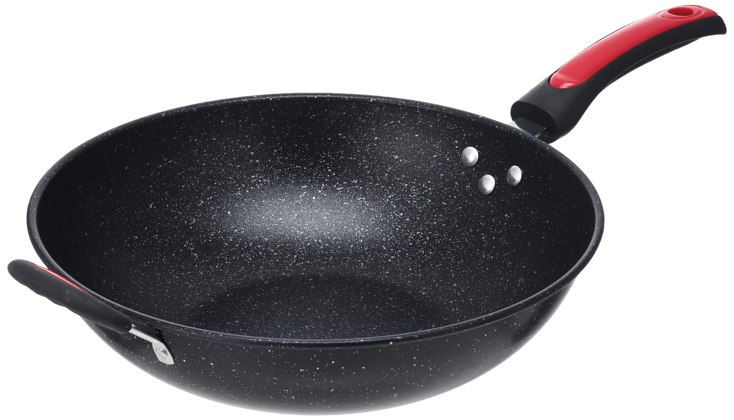 Granite Deep Frying Pan 32cm with Two Handles