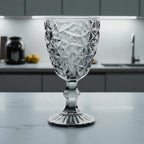 Vintage 6-Piece Set of Glossy Glasses