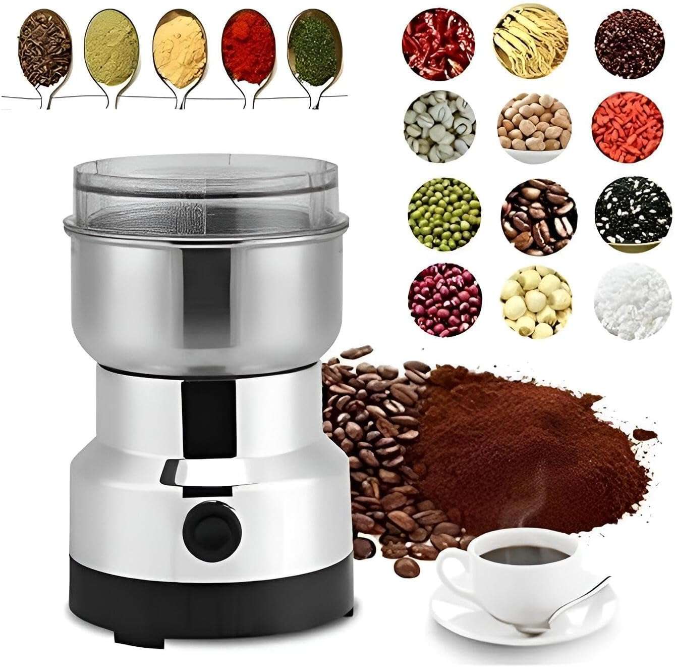 Portable Electric Spice Grinder for Effortless Spice Grinding