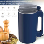 Grain Mill, Multifunctional Electric Spice Mill, Coffee Grinder with Stainless Steel Striking Knife and Transparent Lid, 600 ml Capacity for Coffee Beans, Nuts, Spices, Grains, Herbs