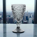 Vintage 6-Piece Set of Glossy Glasses