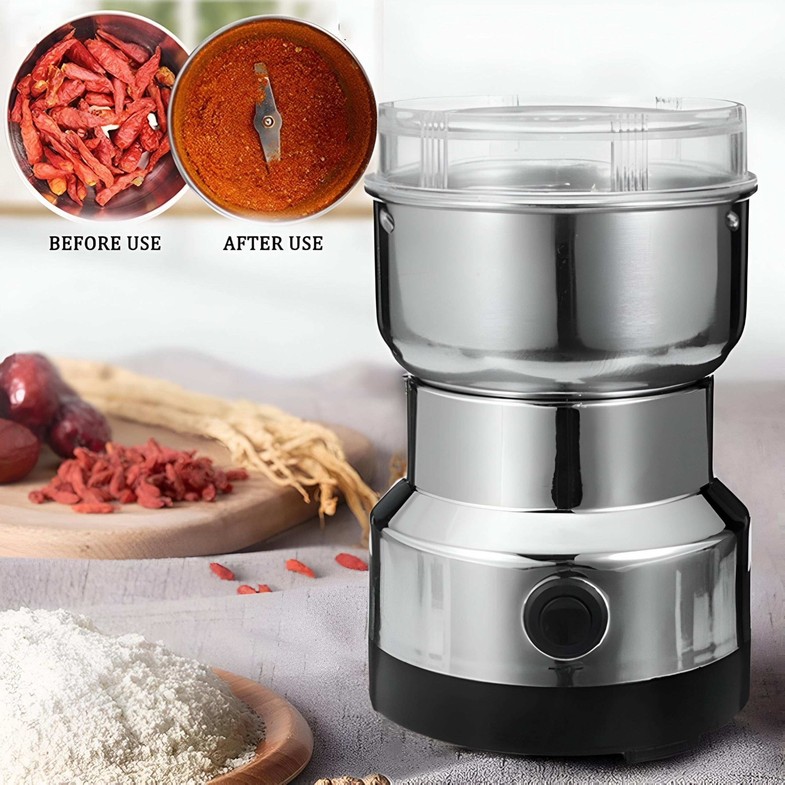 Portable Electric Spice Grinder for Effortless Spice Grinding